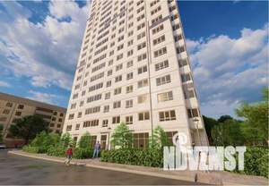 2-к квартира, строящийся дом, 74м2, 23/25 этаж