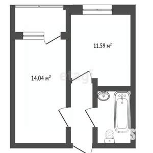 1-к квартира, сданный дом, 37м2, 11/27 этаж