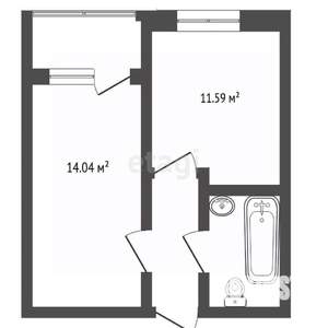 1-к квартира, сданный дом, 37м2, 11/24 этаж