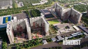 Студия квартира, строящийся дом, 29м2, 19/25 этаж