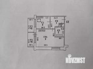 1-к квартира, вторичка, 38м2, 7/9 этаж