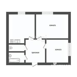 2-к квартира, вторичка, 56м2, 7/18 этаж