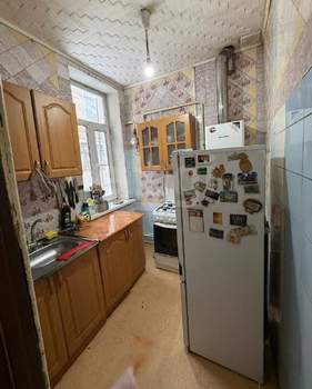 2-к квартира, вторичка, 35м2, 1/1 этаж