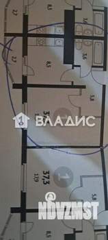 1-к квартира, вторичка, 37м2, 10/19 этаж