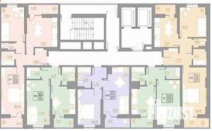 2-к квартира, вторичка, 66м2, 16/22 этаж