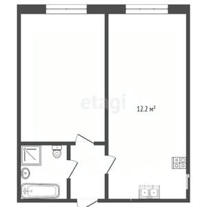 1-к квартира, вторичка, 41м2, 13/14 этаж