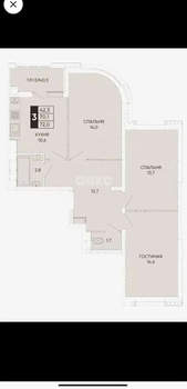 3-к квартира, вторичка, 71м2, 7/24 этаж