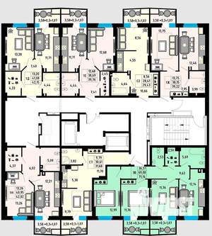 1-к квартира, вторичка, 39м2, 25/25 этаж