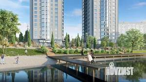 1-к квартира, сданный дом, 34м2, 16/24 этаж