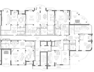 3-к квартира, вторичка, 181м2, 18/20 этаж