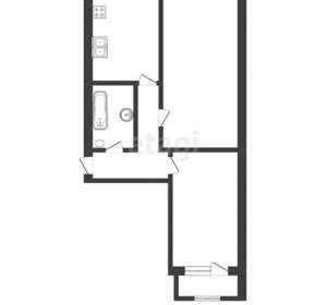 2-к квартира, вторичка, 42м2, 1/5 этаж