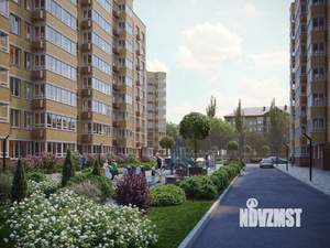 1-к квартира, строящийся дом, 48м2, 3/9 этаж