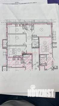 3-к квартира, вторичка, 74м2, 25/26 этаж