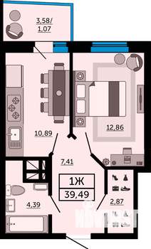Фото квартиры на продажу (1)