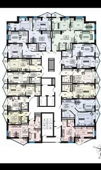 2-к квартира, вторичка, 46м2, 3/24 этаж