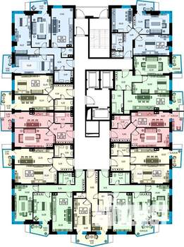 2-к квартира, вторичка, 58м2, 24/24 этаж