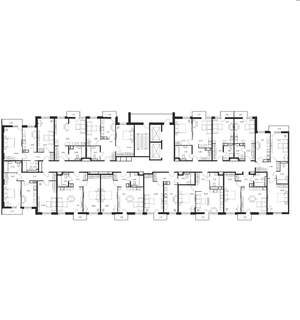 2-к квартира, вторичка, 44м2, 25/25 этаж