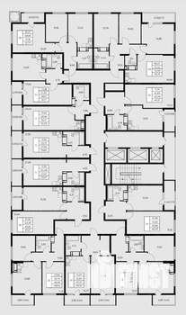 1-к квартира, строящийся дом, 46м2, 4/25 этаж
