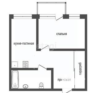 2-к квартира, вторичка, 54м2, 8/26 этаж