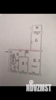 3-к квартира, вторичка, 61м2, 5/5 этаж