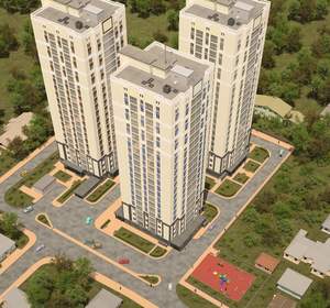 1-к квартира, вторичка, 44м2, 21/23 этаж