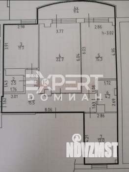 3-к квартира, вторичка, 86м2, 16/20 этаж