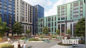 1-к квартира, вторичка, 46м2, 2/12 этаж