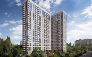 1-к квартира, вторичка, 45м2, 19/24 этаж