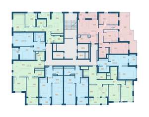 2-к квартира, вторичка, 64м2, 20/24 этаж