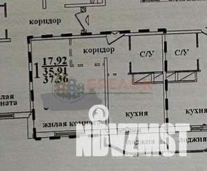 1-к квартира, вторичка, 37м2, 4/17 этаж