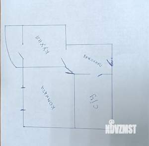 1-к квартира, вторичка, 36м2, 11/18 этаж
