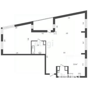3-к квартира, вторичка, 93м2, 7/10 этаж
