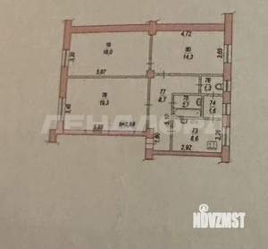 3-к квартира, вторичка, 73м2, 1/5 этаж