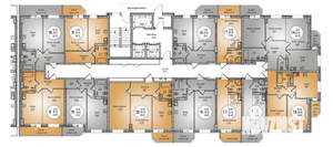 1-к квартира, сданный дом, 40м2, 3/24 этаж