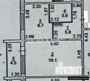 1-к квартира, вторичка, 41м2, 6/10 этаж
