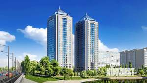 Студия квартира, строящийся дом, 26м2, 17/25 этаж
