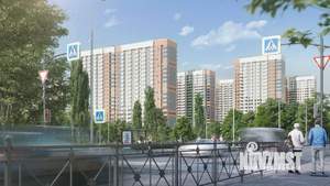 2-к квартира, вторичка, 42м2, 23/25 этаж