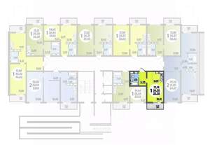 Студия квартира, строящийся дом, 25м2, 4/16 этаж