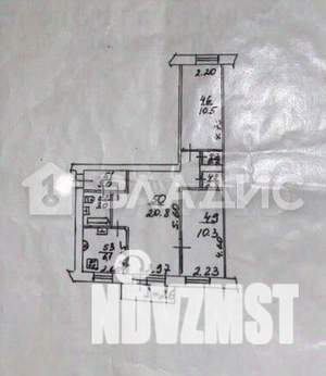 3-к квартира, вторичка, 56м2, 5/5 этаж