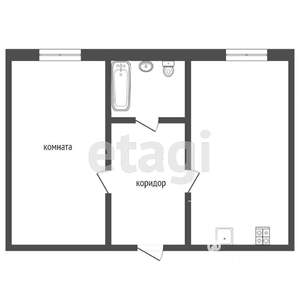 1-к квартира, вторичка, 22м2, 5/9 этаж