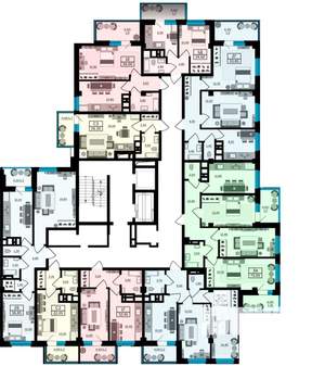 2-к квартира, вторичка, 52м2, 24/24 этаж