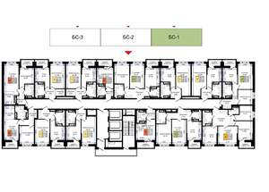 2-к квартира, вторичка, 54м2, 9/25 этаж