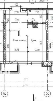 Студия квартира, сданный дом, 32м2, 8/25 этаж