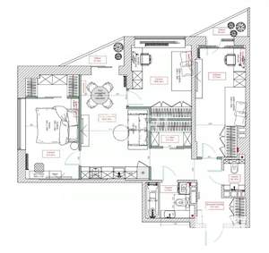 3-к квартира, вторичка, 77м2, 23/25 этаж