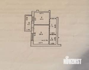 1-к квартира, вторичка, 48м2, 4/8 этаж