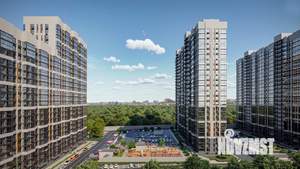 3-к квартира, строящийся дом, 54м2, 17/24 этаж