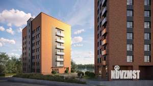 2-к квартира, строящийся дом, 56м2, 22/24 этаж