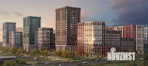 1-к квартира, строящийся дом, 31м2, 8/12 этаж