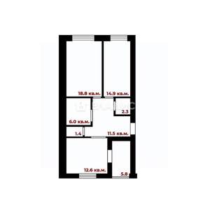 5-к квартира, вторичка, 135м2, 10/11 этаж
