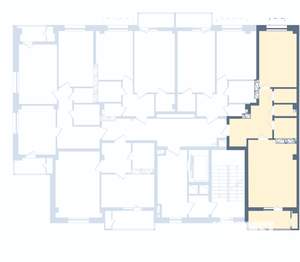 2-к квартира, сданный дом, 61м2, 4/13 этаж